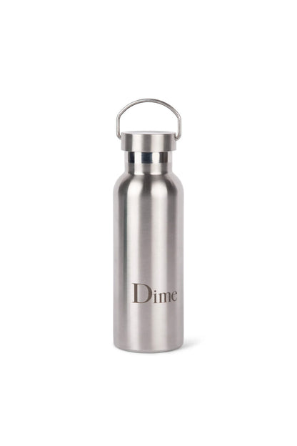 Dime Water Bottle Silver - BONKERS
