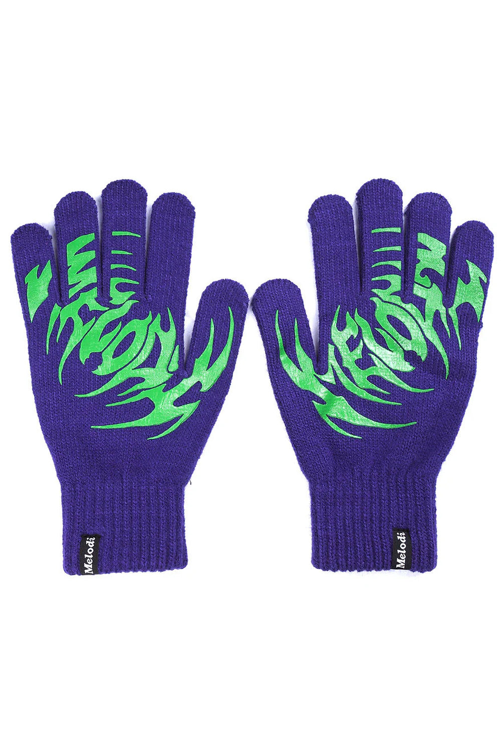 EC Melodi 3 Pack Logo Gloves Purple / Burgundy / Black