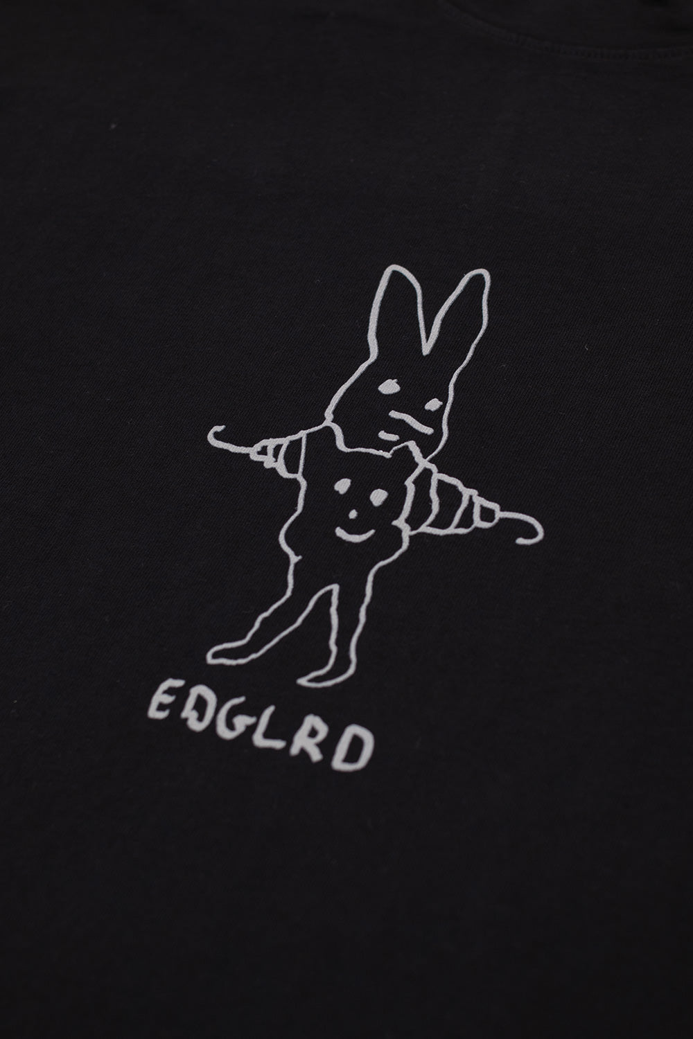 EDGLRD Hooky T-Shirt Black - BONKERS