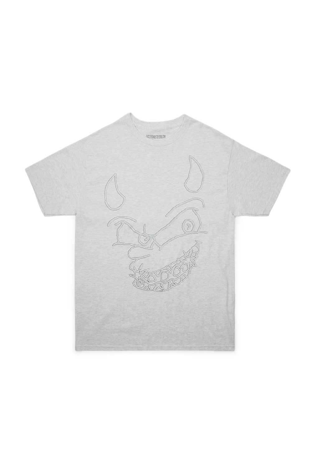 "Fuck This Industry Chrome Bob T-Shirt Heather Grey – Graues T-Shirt mit coolem 'Chrome Bob'-Design und rebellischem 'Fuck This Industry'-Print für Streetwear-Enthusiasten"