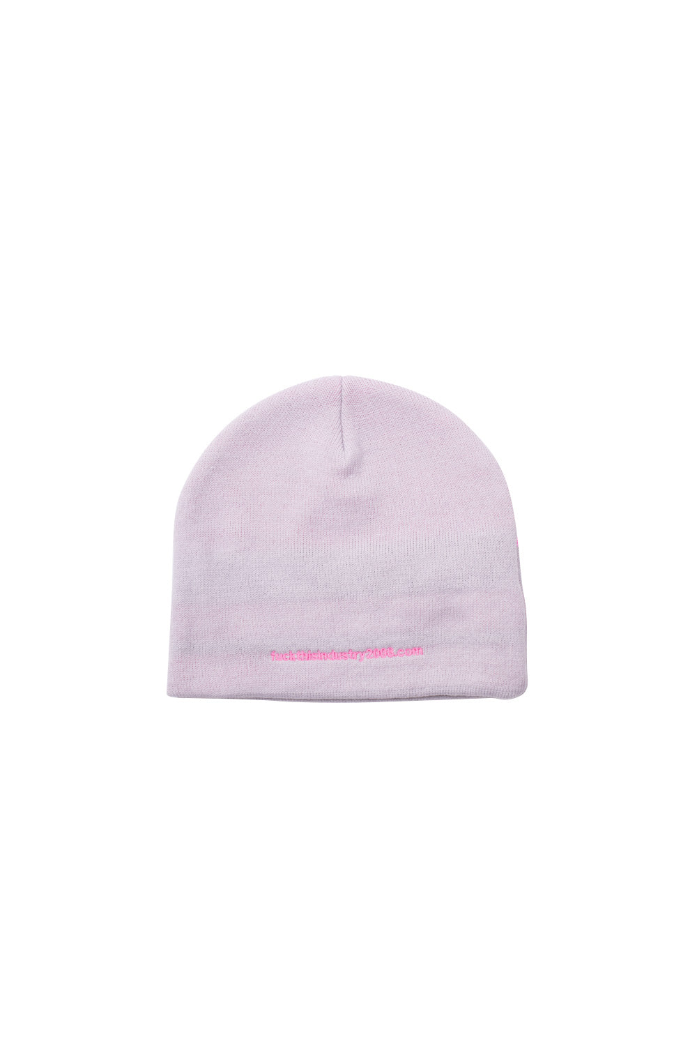 Fuck This Industry Emo Beanie Pink - BONKERS