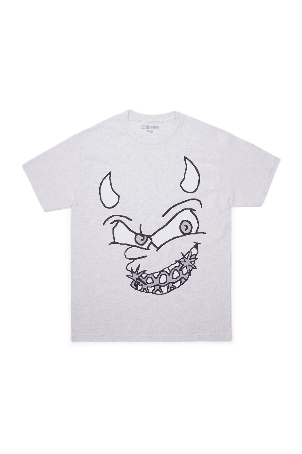 "Fuck This Industry Hornbob T-Shirt Heather Gray – Graues Statement-Shirt mit auffälligem 'Fuck This Industry' Druck für rebellische Streetwear"