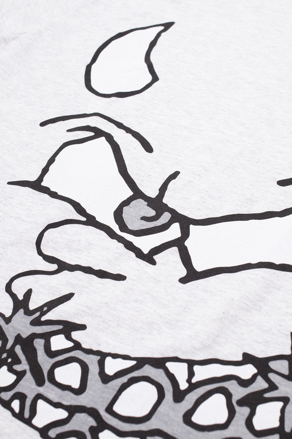 "Fuck This Industry Hornbob T-Shirt Heather Gray – Stylisches Heather Gray T-Shirt mit kraftvollem Statement-Print für selbstbewusste Looks"
