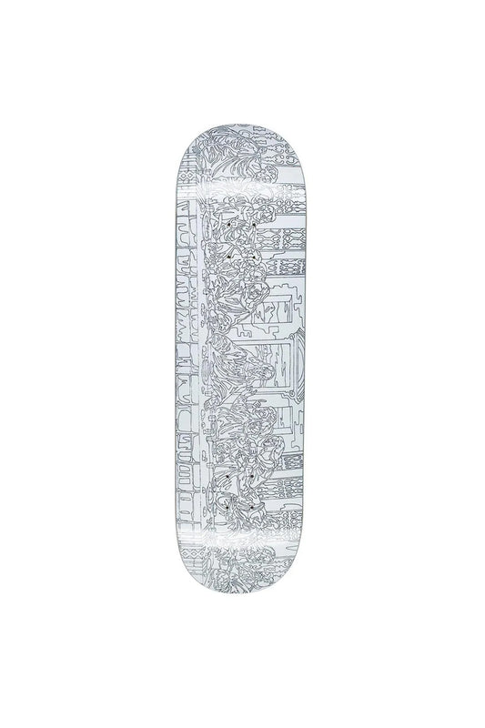 Fucking Awesome Gino Blue & White Outline Deck 8,5" - BONKERS
