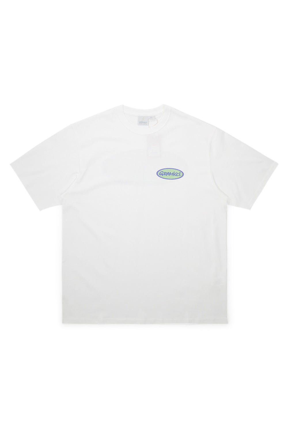 Gramicci Oval T-Shirt White - BONKERS
