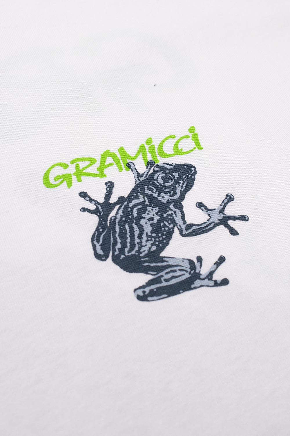 Gramicci Sticky Frog T-Shirt White - BONKERS