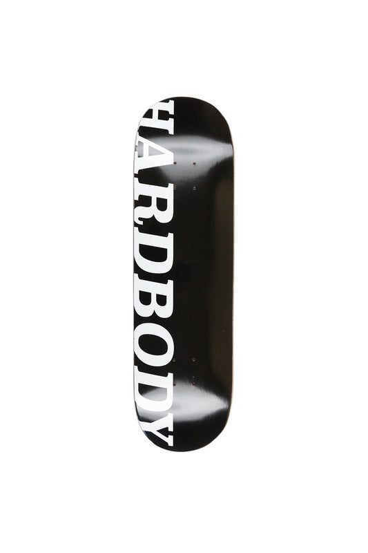 Hardbody Classic Logo Deck 8,375" (Black)