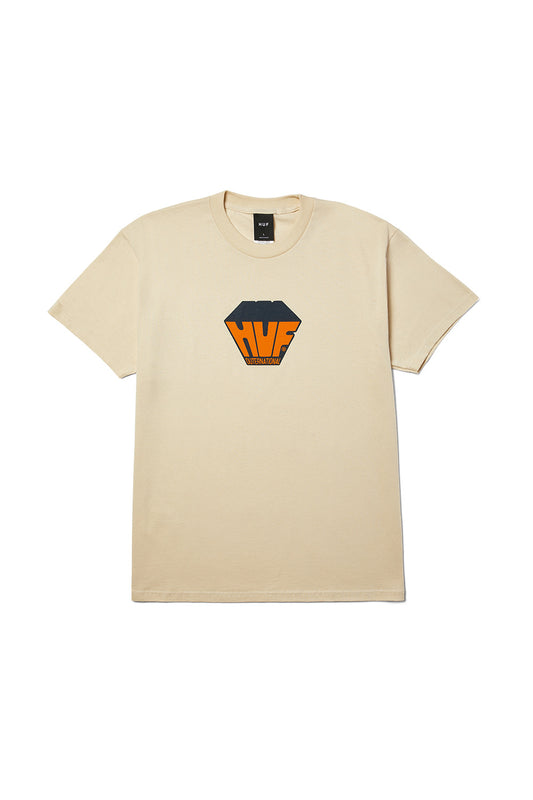 Huf Big Block T-Shirt Bleach - BONKERS