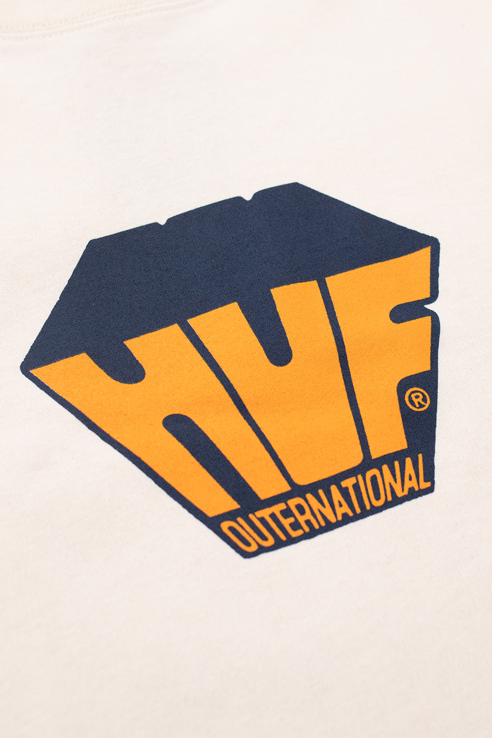 Huf Big Block T-Shirt Bleach - BONKERS