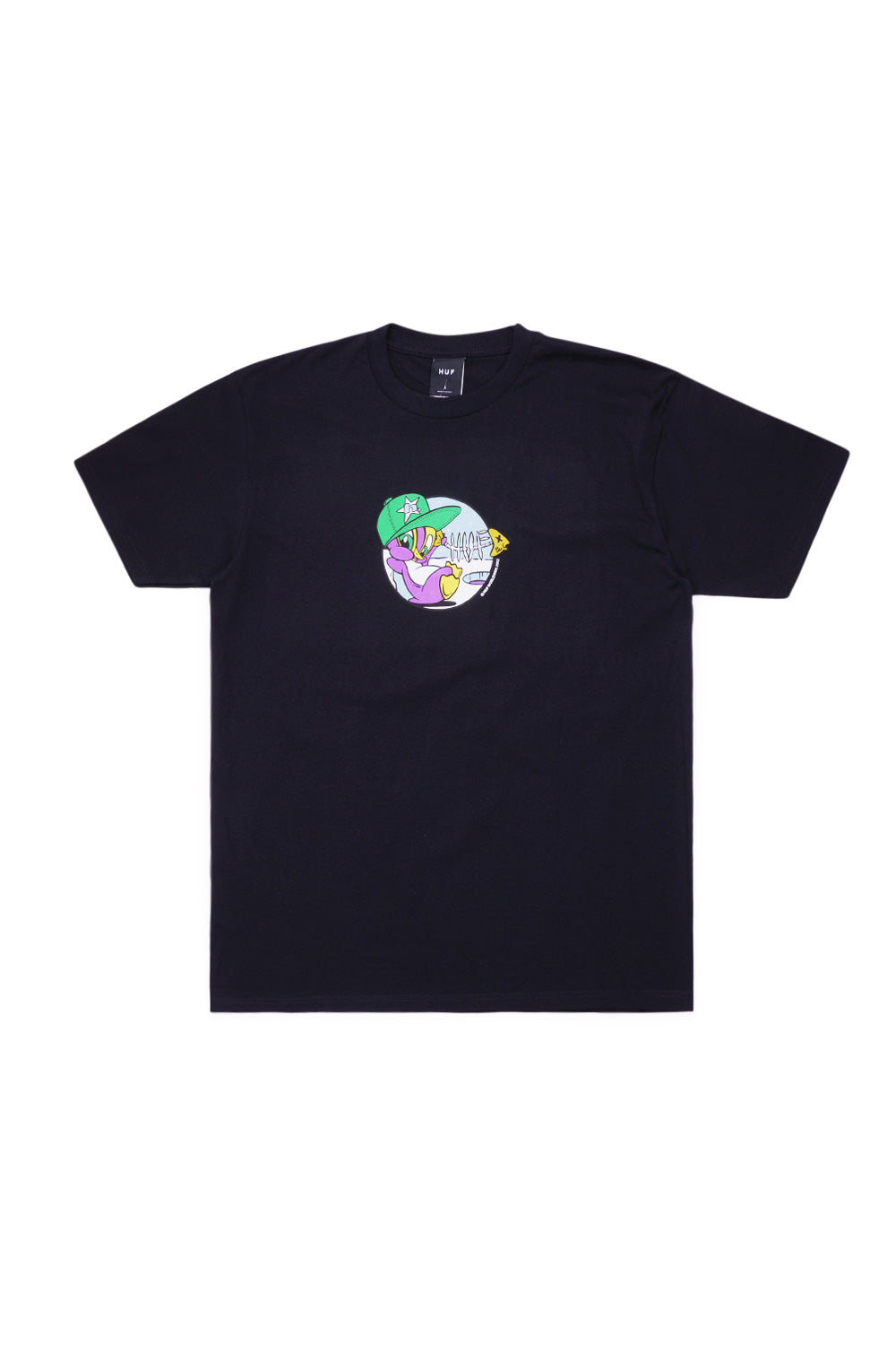 Huf Deep Freeze T-Shirt Black - BONKERS