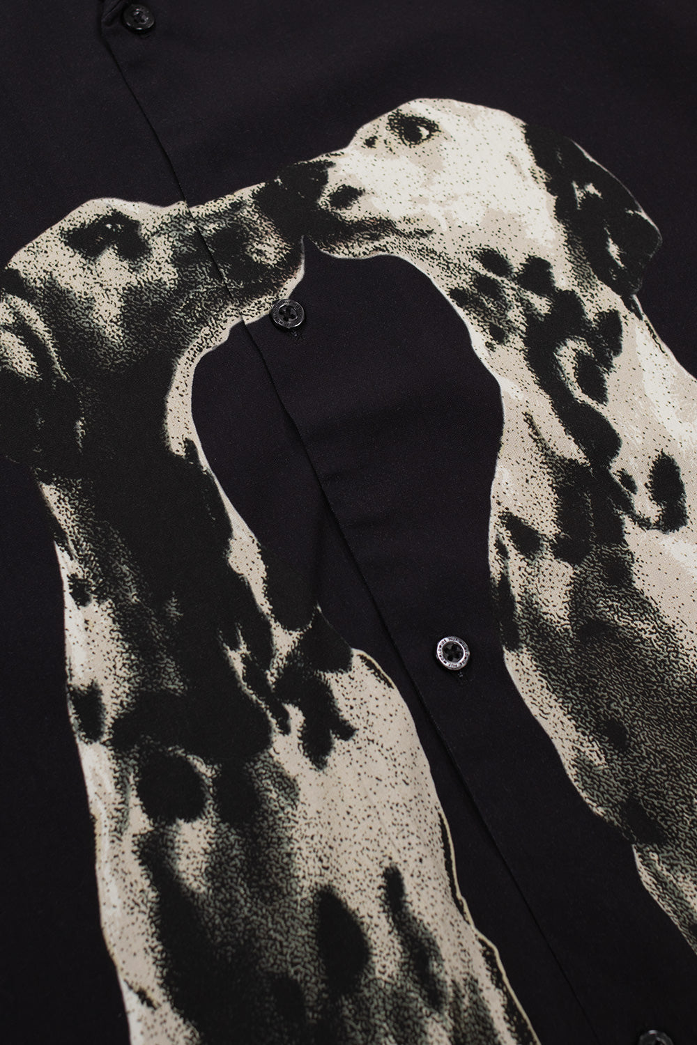 Huf Dogged SS Resort Shirt Black - BONKERS