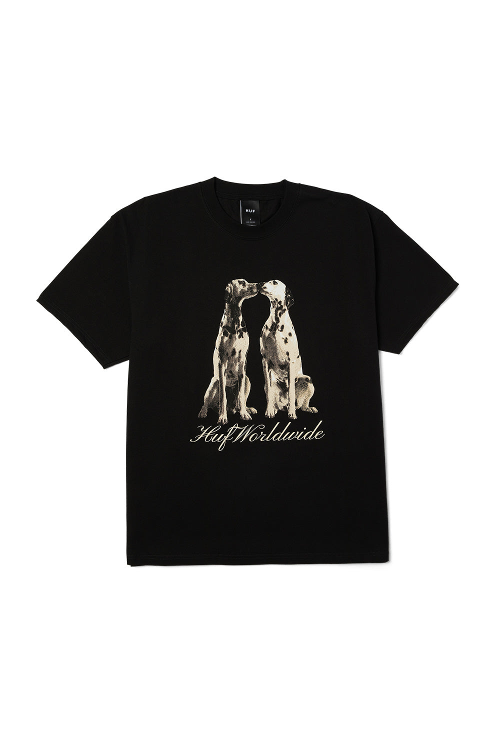 Huf Dogged T-Shirt Black - BONKERS