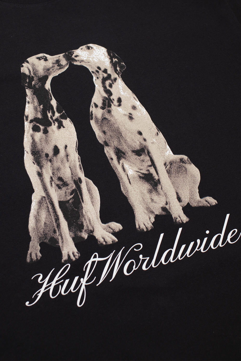 Huf Dogged T-Shirt Black - BONKERS