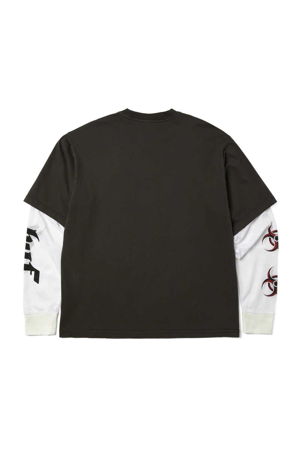 Huf Leon Double Layer Top Vintage Black - BONKERS
