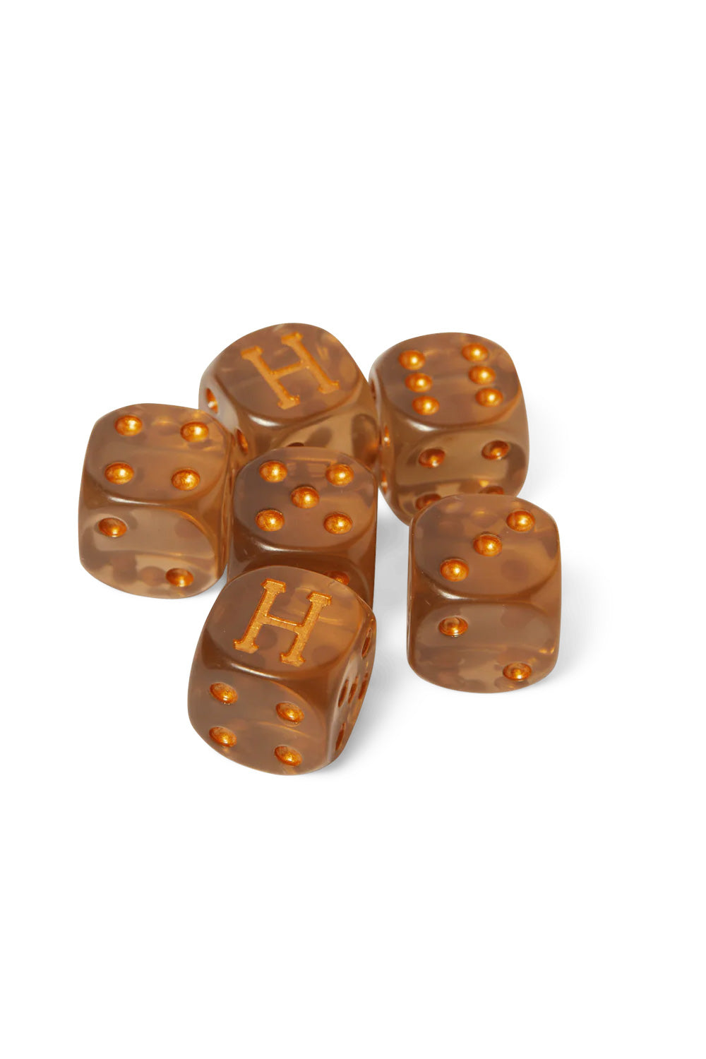 Huf Lux Dice Set Marrone