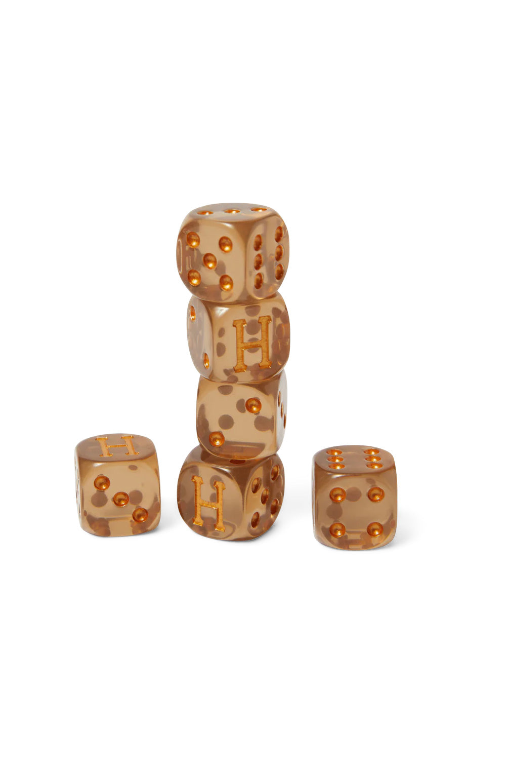 Huf Lux Dice Set Marrone