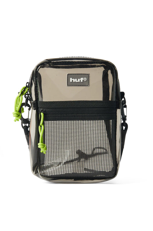 Huf Mercer Transparent Side Bag Rookzwart