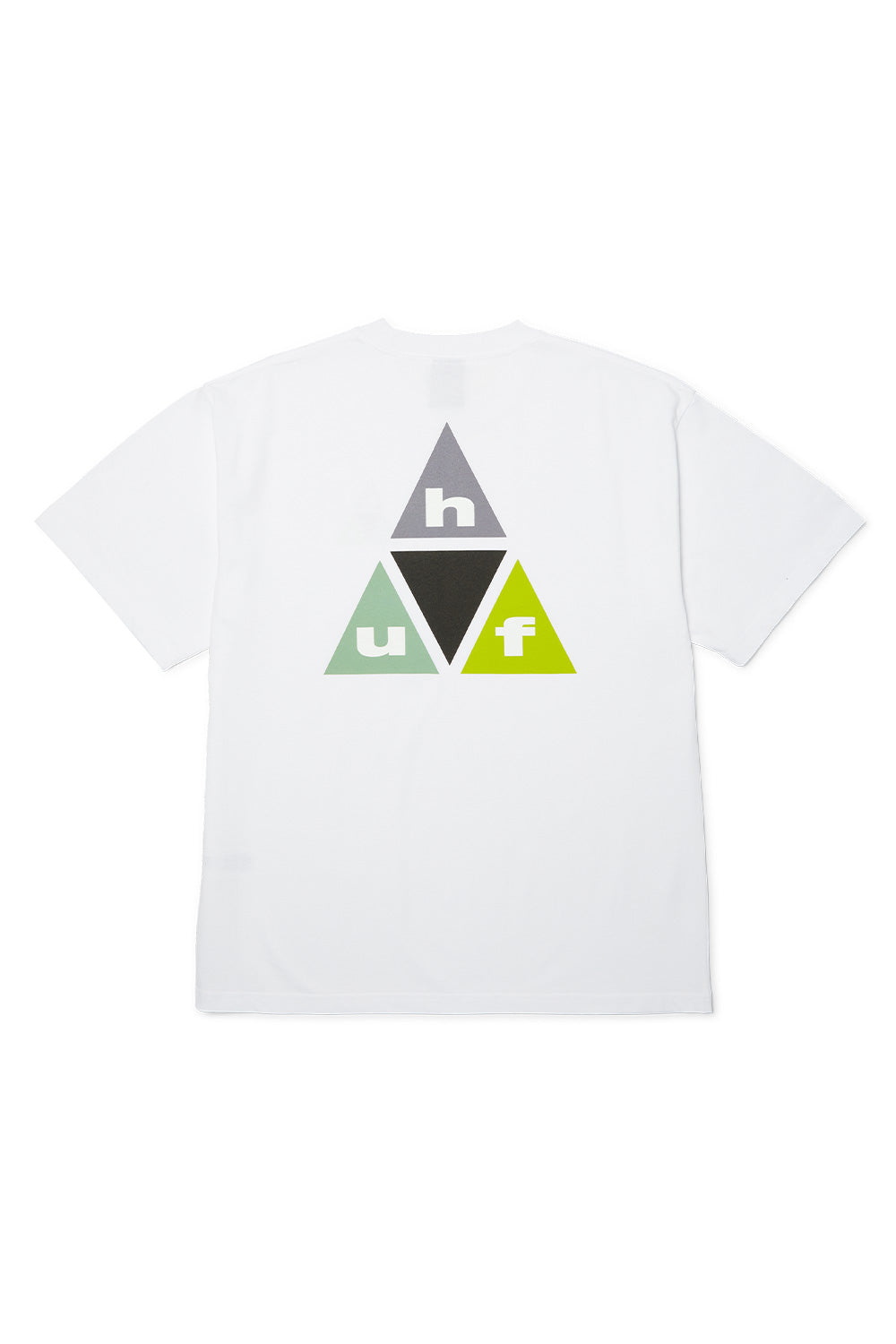 Huf Prism TT T-Shirt White - BONKERS