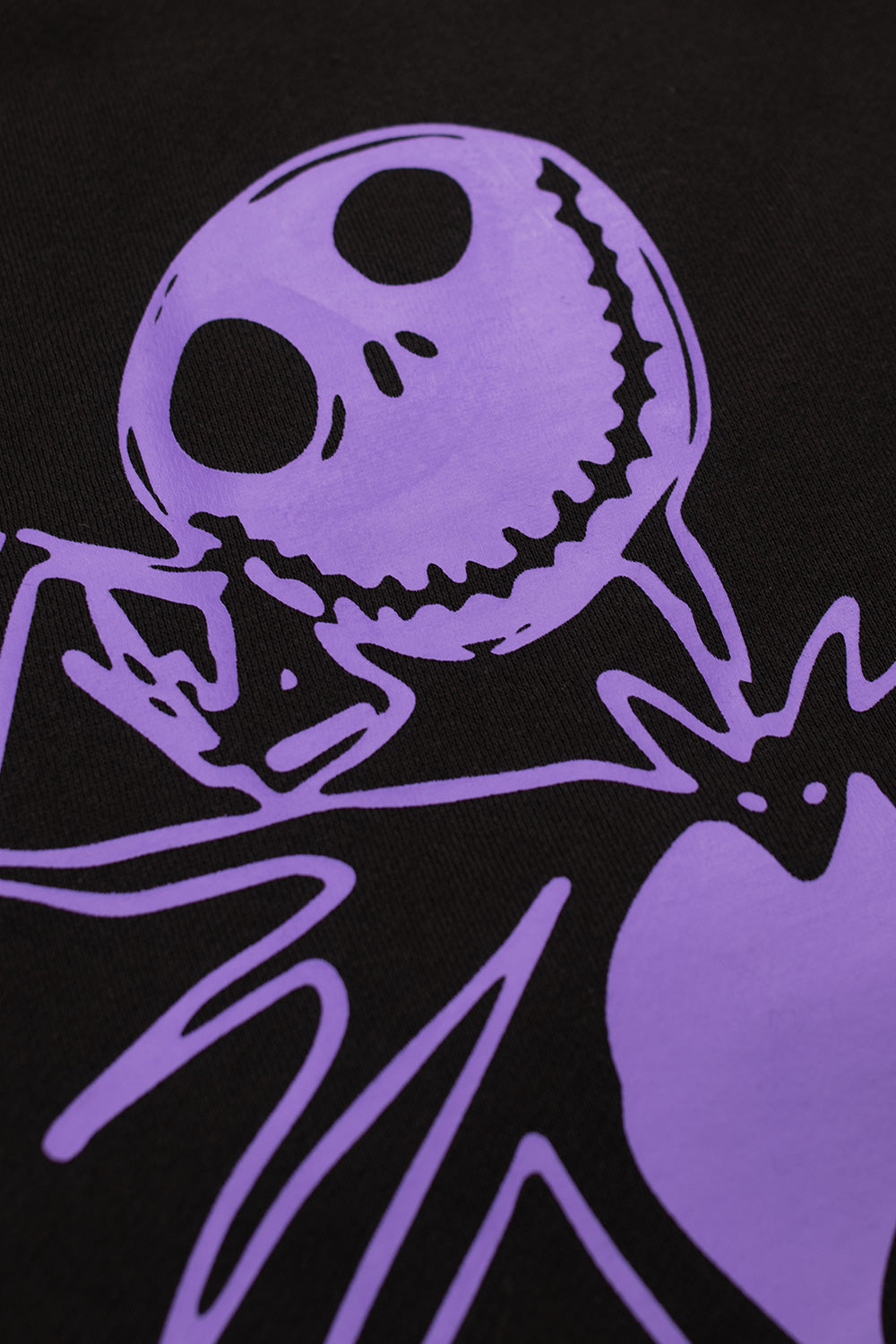 Huf X The Nightmare Before Christmas Jack Skellington Sweatshirt Black - BONKERS