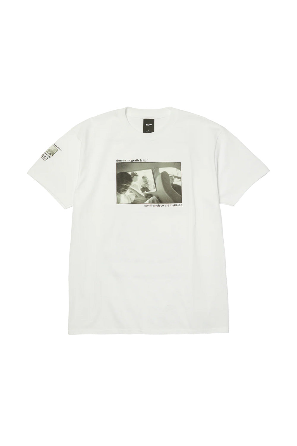 Huf X Dennis McGrath Paved With Gold T-Shirt Weiss