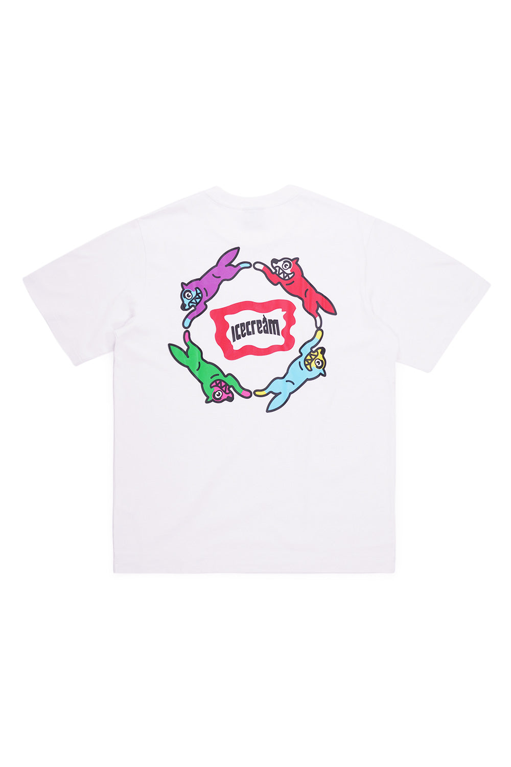 Ice Cream Roundabout T-Shirt White