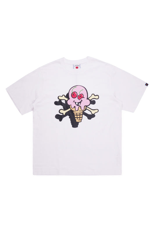 IceCream Cones & Bones T-Shirt White