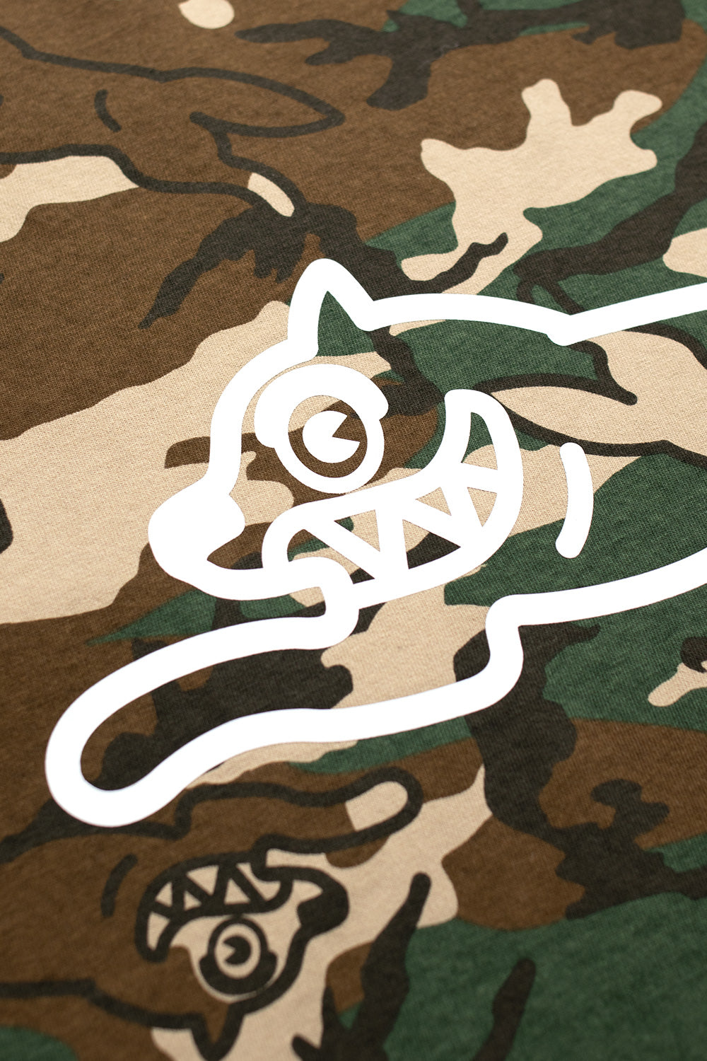 Icecream Running Dog Camouflage Tee – Hochwertiges Kurzarmshirt im Military-Style