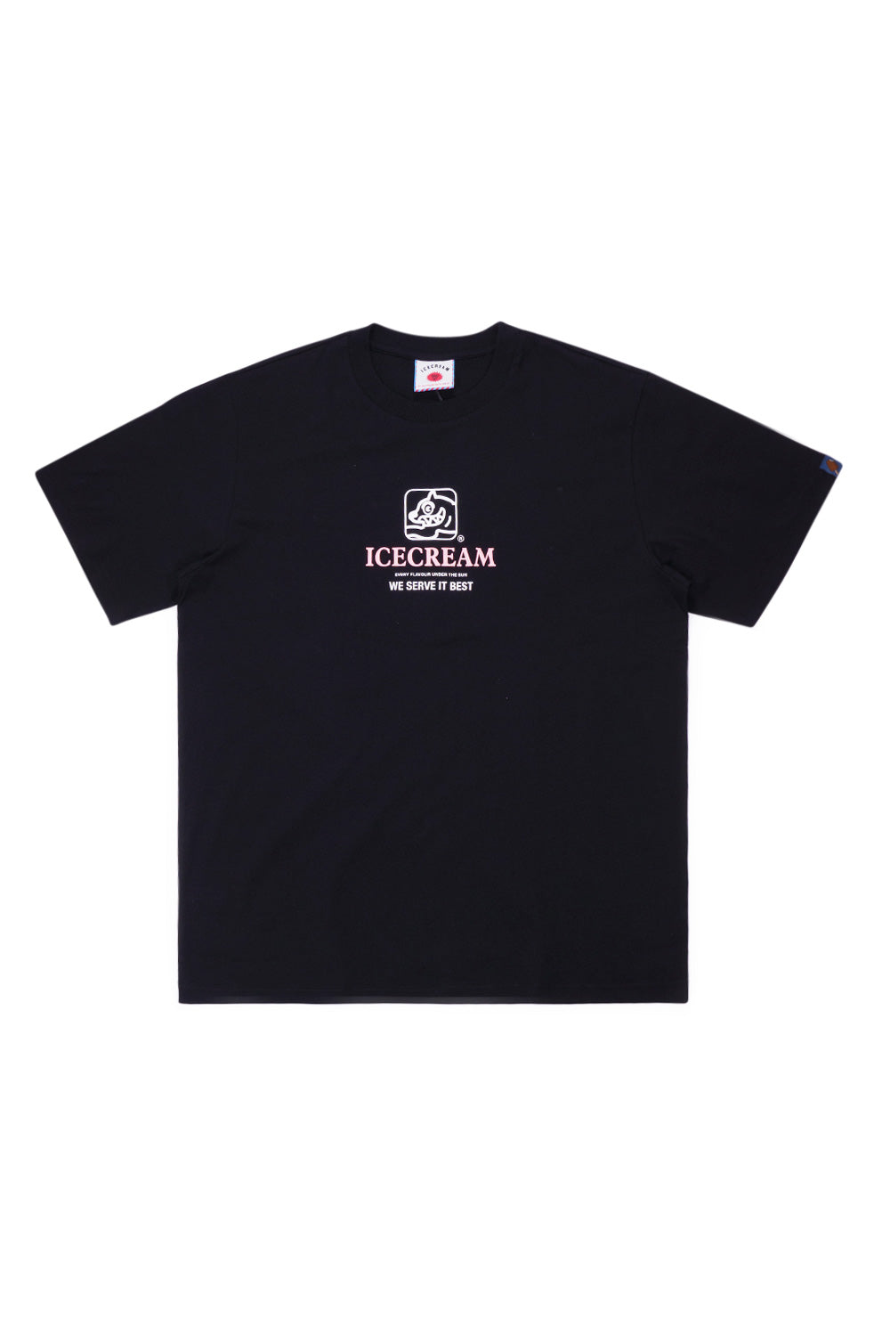 IceCream Serve It Best T-Shirt Black - BONKERS