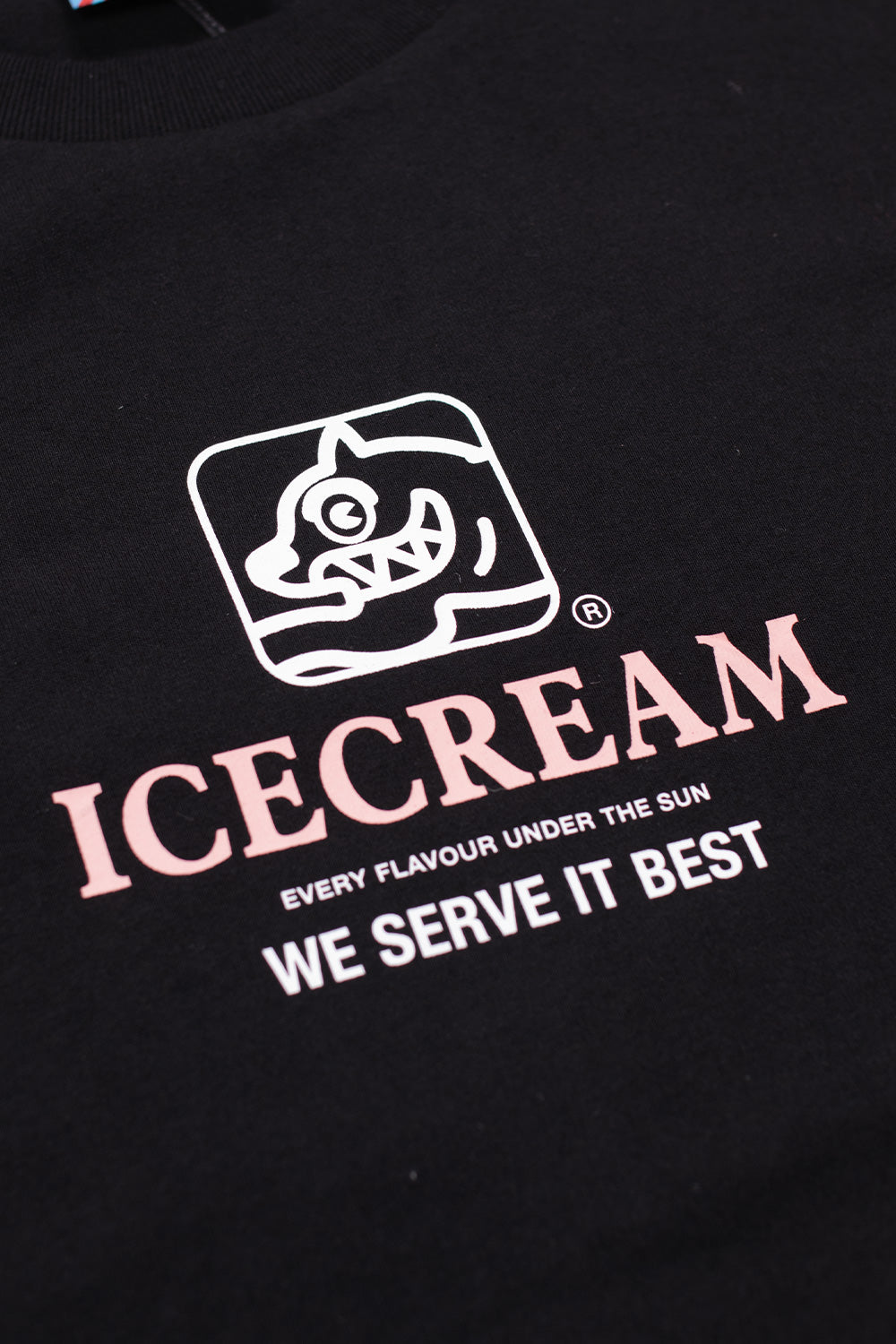 IceCream Serve It Best T-Shirt Black - BONKERS