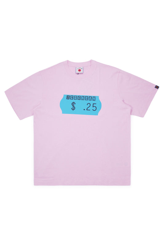 IceCream Sticker T-Shirt Pink - BONKERS