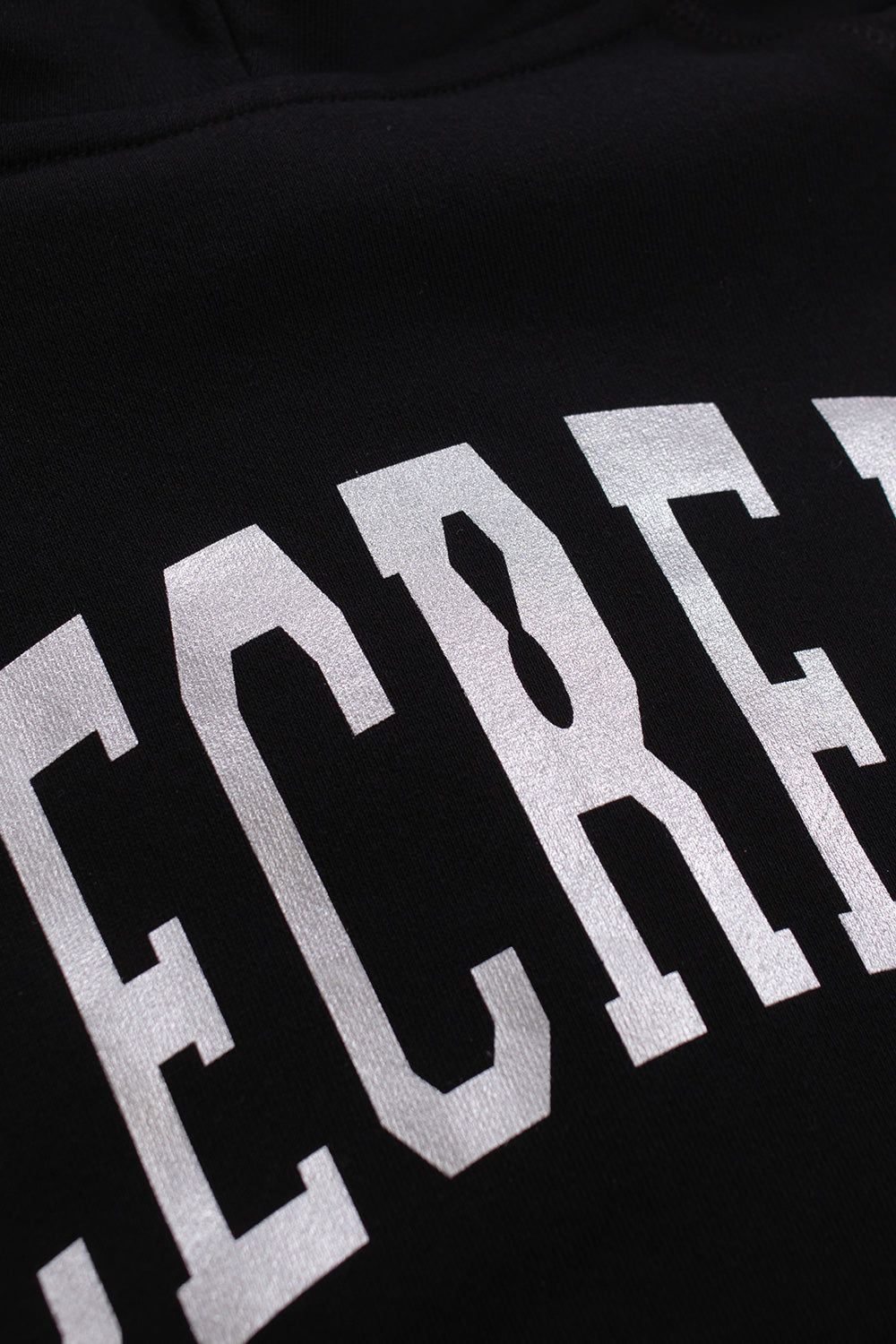 IceCream Smiley Zip-Through Hood Black