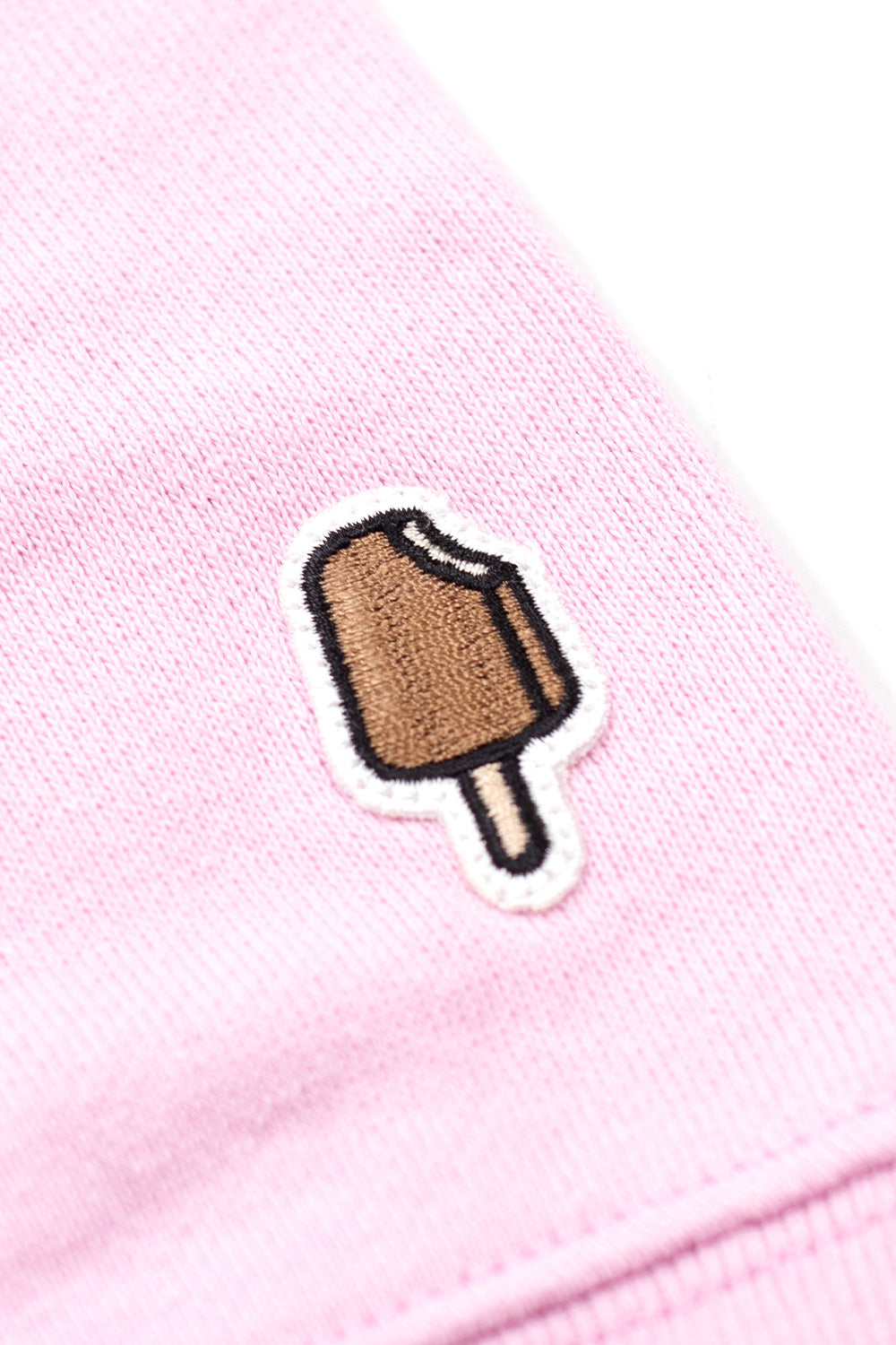 IceCream Sticker Crewneck Pink - BONKERS