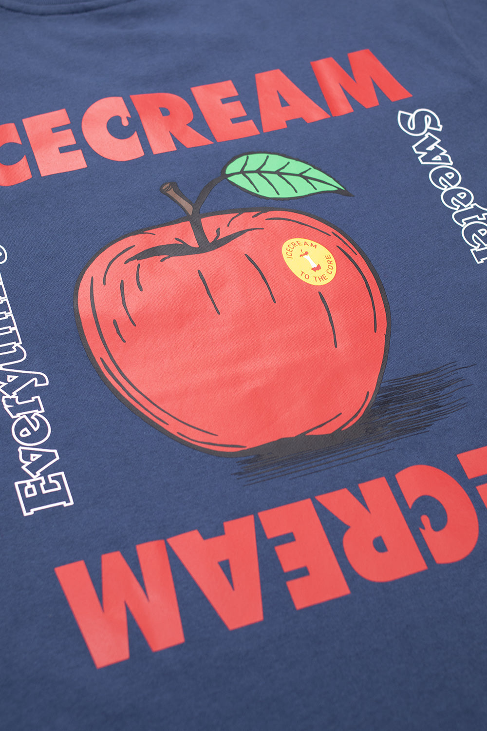 IceCream To The Core Pocket T-Shirt Navy - BONKERS