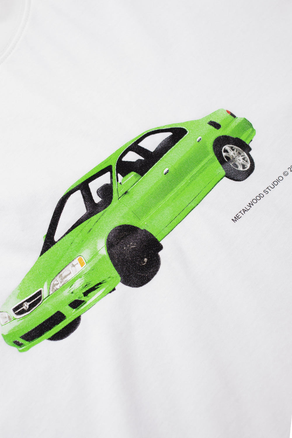 Metalwood Studio Harvey T-Shirt White - BONKERS