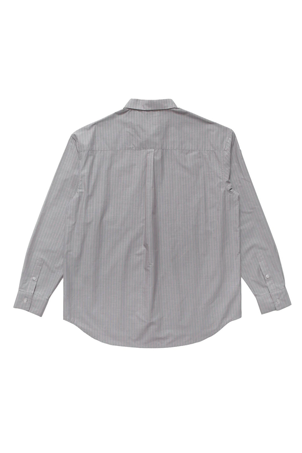 Metalwood Studio Longsleeve Button Up Shirt Grey / Peach - BONKERS