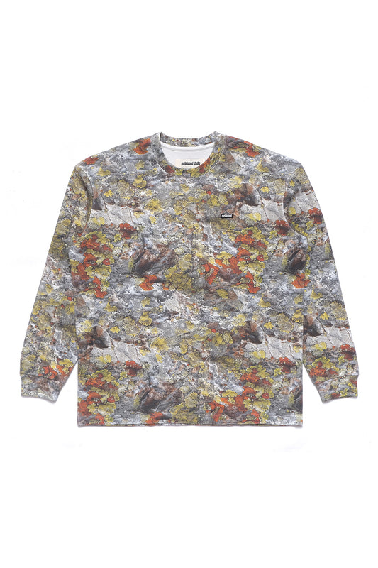 Metalwood Studio Mini Metal Logo Thermal Shirt Real Moss Camo