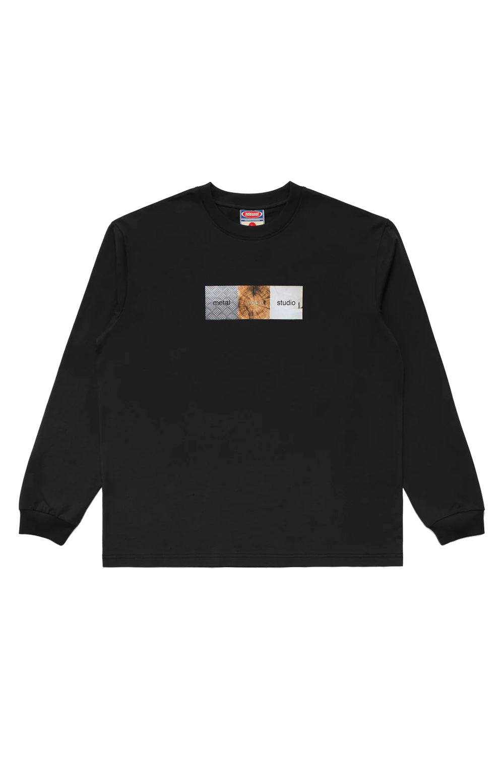 Metalwood Studio Obviously Longsleeve T-Shirt Black - BONKERS