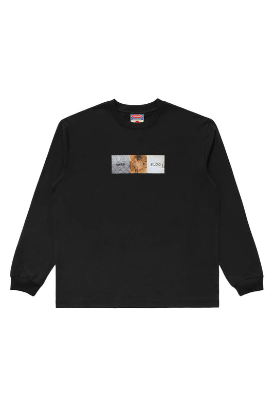 Metalwood Studio Obviously Longsleeve T-Shirt Black - BONKERS