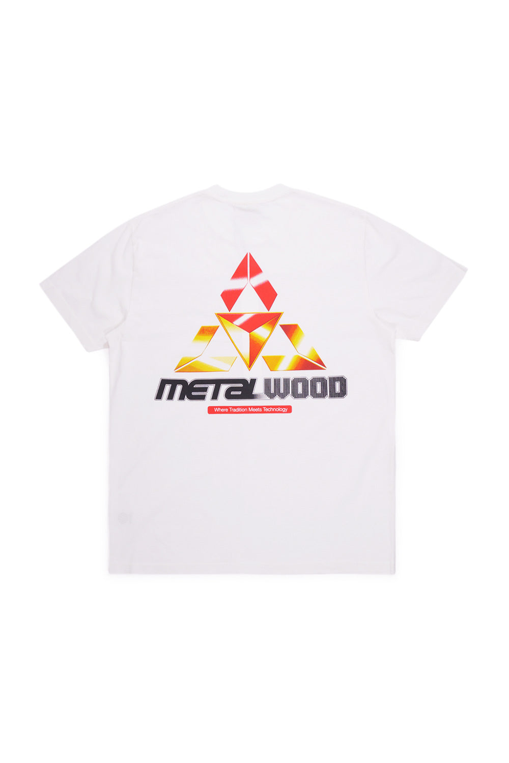 Metalwood Studio Tri-Metal T-Shirt White - BONKERS