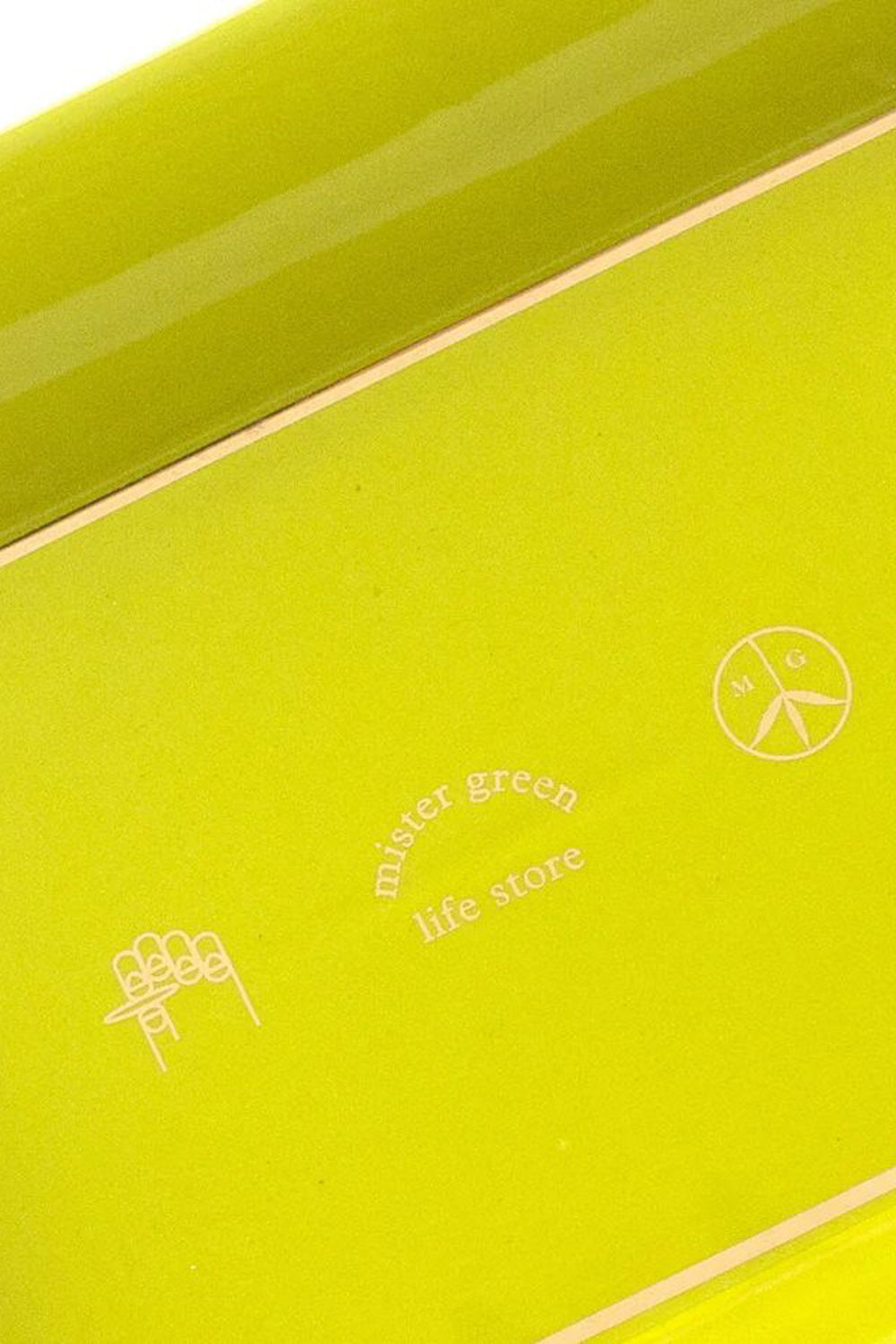 Mister Green Ceramic Tray Green - BONKERS