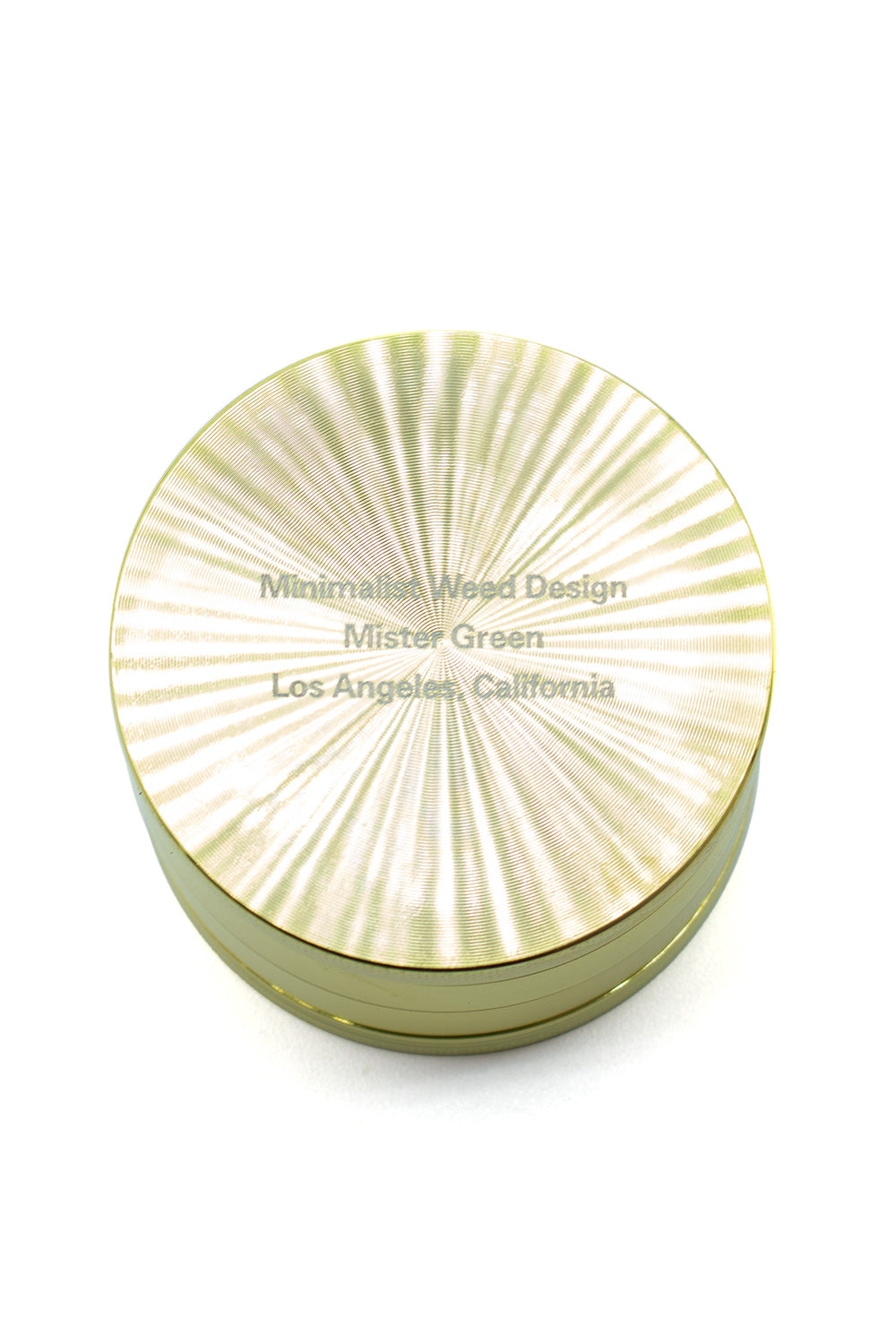 Mister Green Peace Grinder Gold - BONKERS