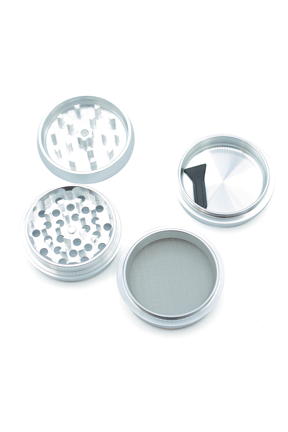 Mister Green Wright Grinder Silver - BONKERS