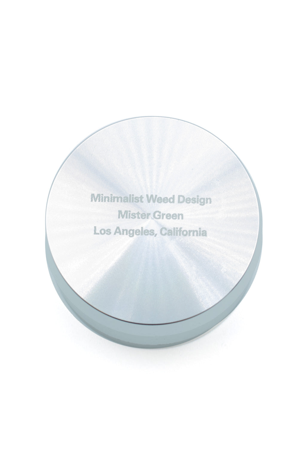 Mister Green Wright Grinder Silver - BONKERS