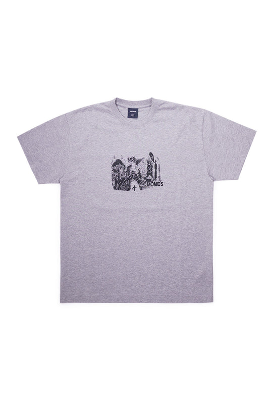 Momes Paris Candle T-Shirt Heather Grey