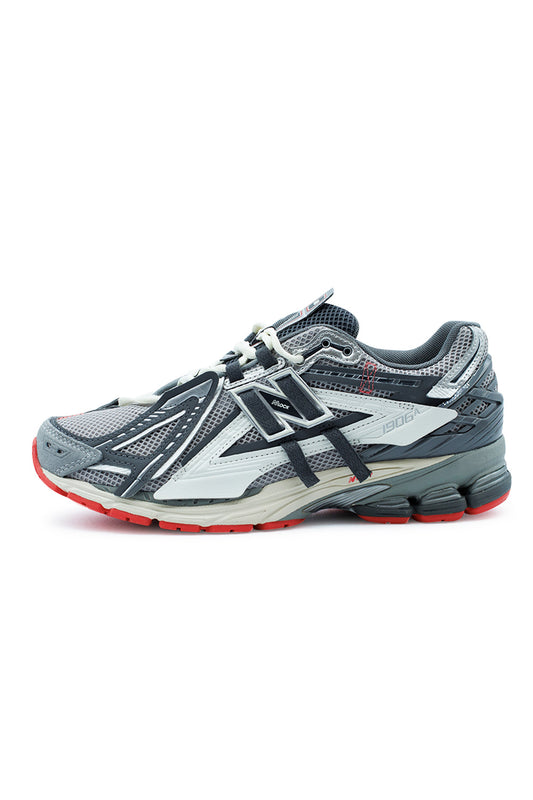 New Balance 1906A Chaussure Gris Ardoise / Gris Nuage / Rouge