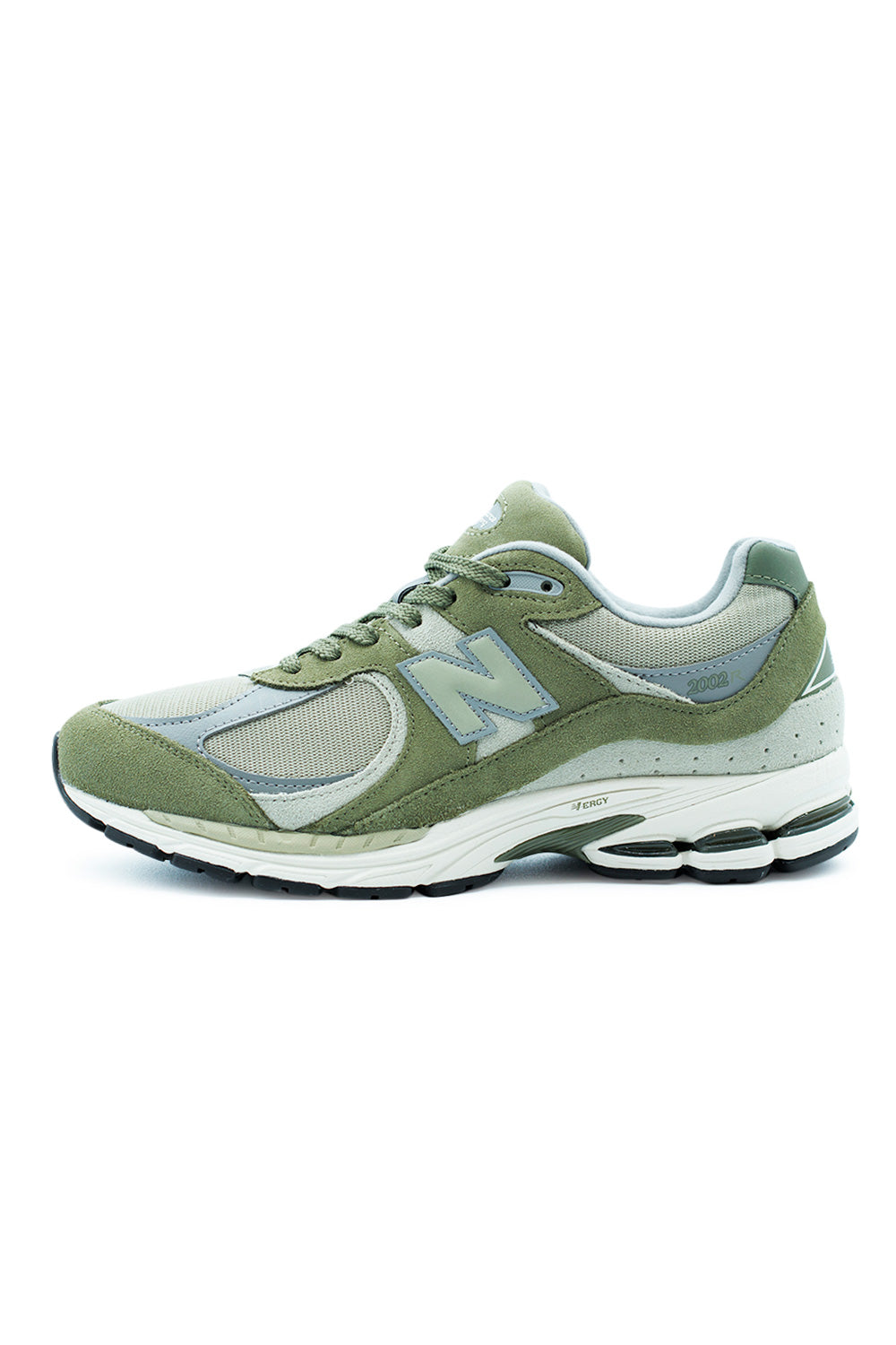 New Balance 2002R Shoe Dark Olivine Olivine Slate Grey – Stylische Sneaker in dunklen Oliv- und Grautönen für sportlichen Look