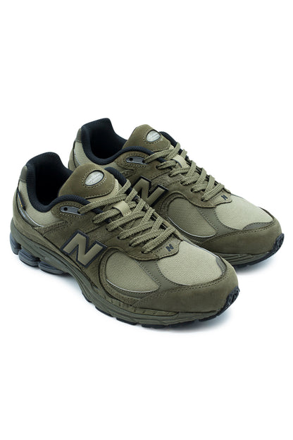 New Balance 2002R (Cordura) Schuh Khakigrün / Grau / Schwarz