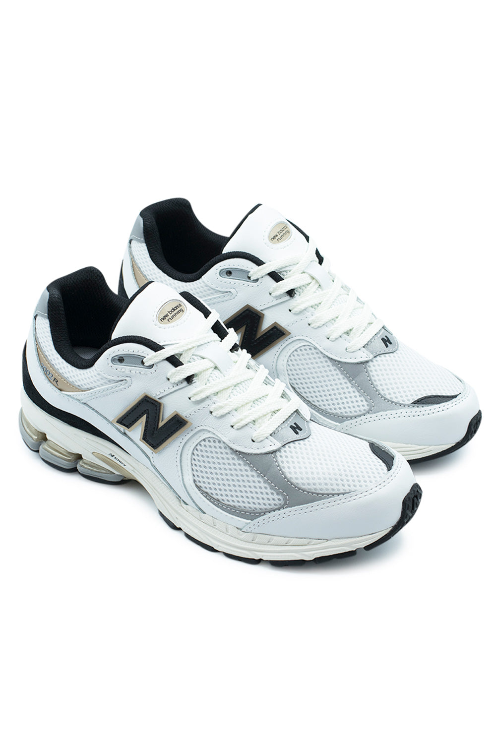 New Balance 2002R Schuh Weiss / Schwarz / Gold