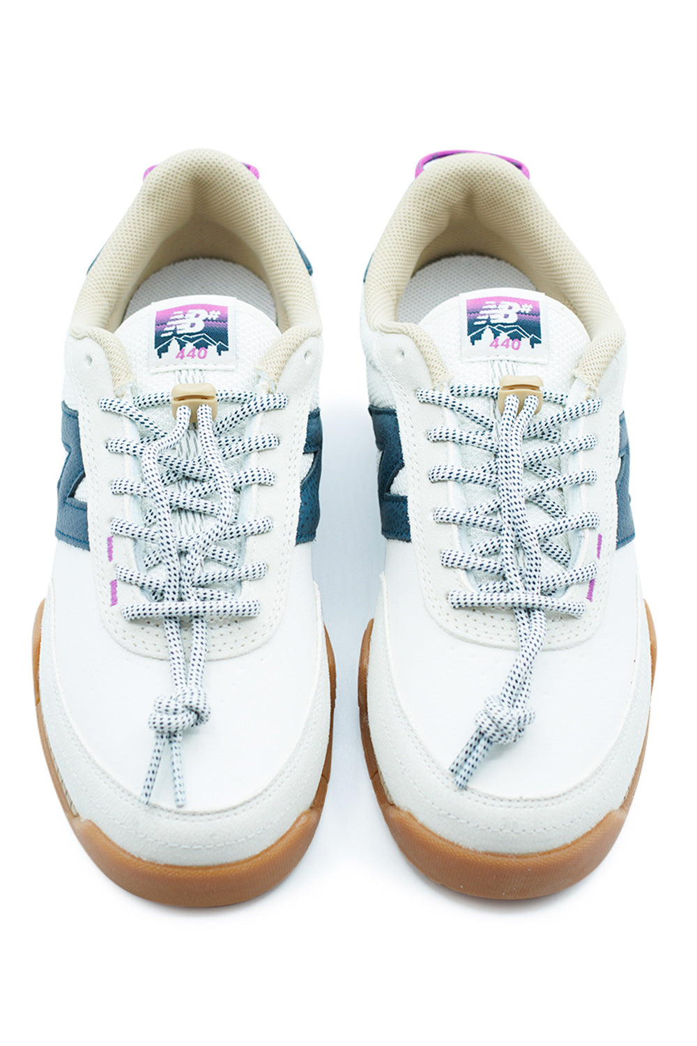 New Balance Numeric 440 V2 Low Trail Shoe Sea Salt Deep Ocean