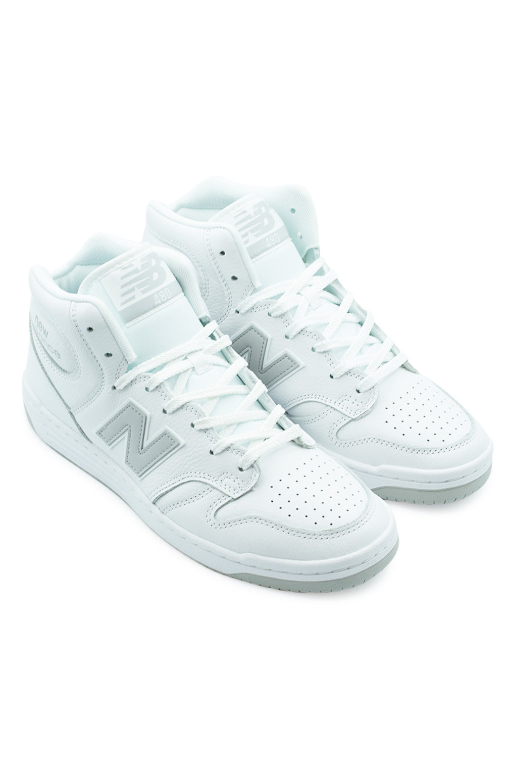 New Balance Numeric 480 Future Mid Shoe White - BONKERS